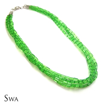 Twisted Green necklace