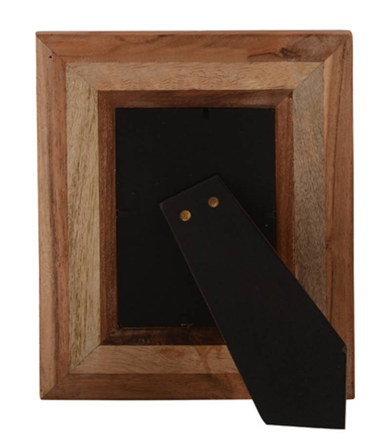 Buy Light Brown Wood Abstract Photo Frame Online