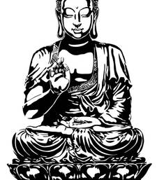Buy Blessing Buddha wall-decal online, Buy wall-decals online