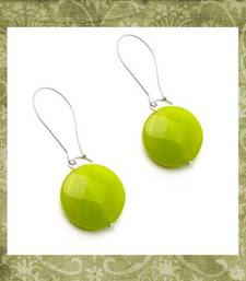 Buy LIME GREEN ONYX EARRINGS Earring online, Buy Earrings online