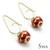 Large Mughal  Enamelwork bead Earrings