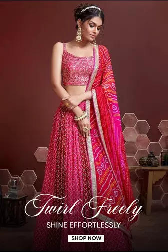 Light-weight Lehengas