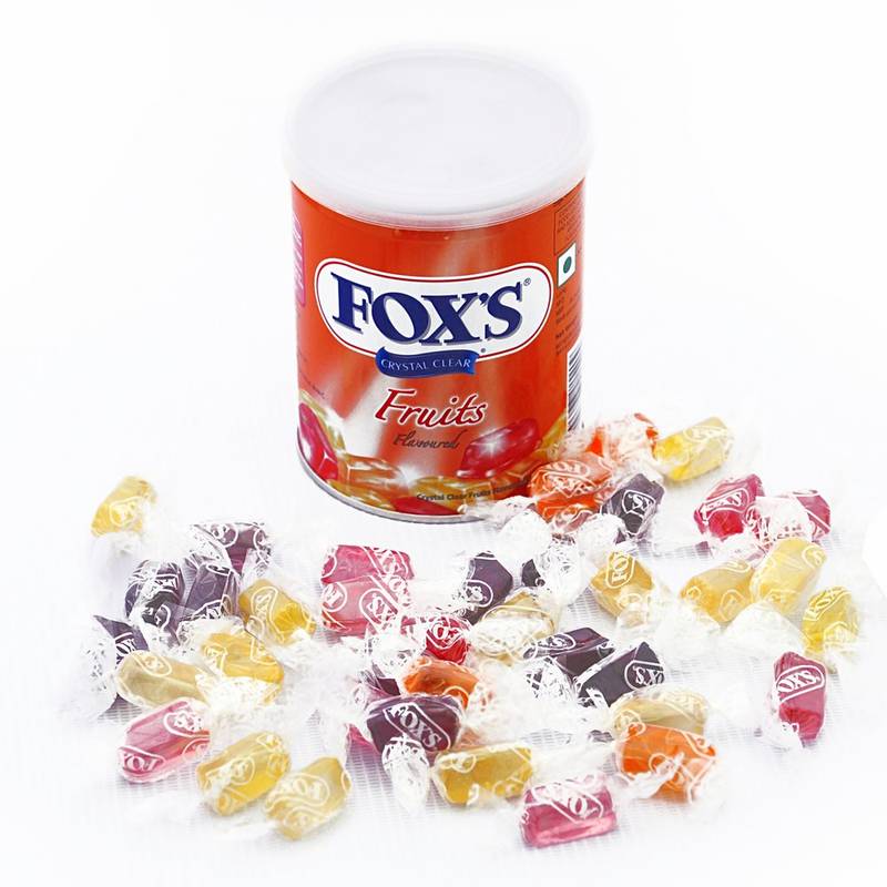 Buy Fox Crystal Clear Fruits Flavoured Tasty Candy Box Diwali Gift 128