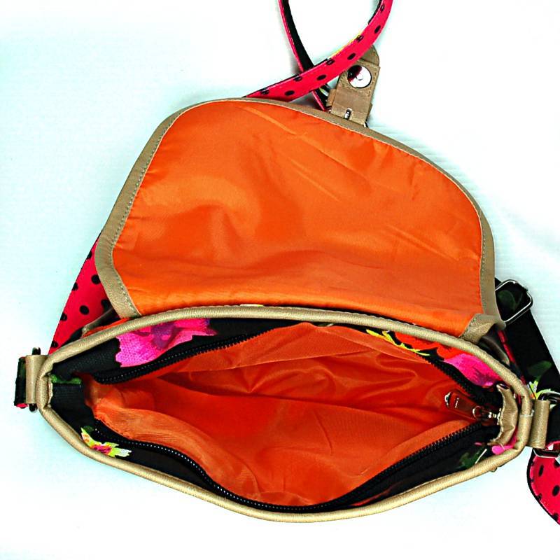 Buy Neon Floral Cross Body Bag Online