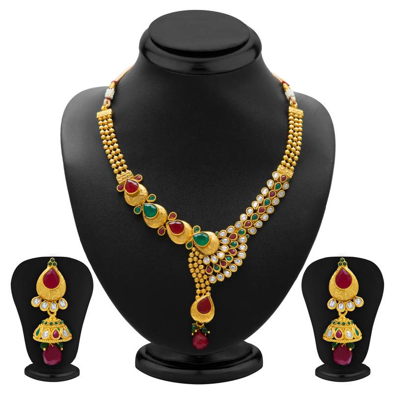 Buy Fine Gold Plated Necklace Set for Women Online